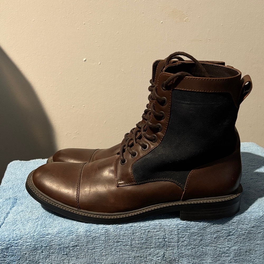 Kenneth Cole Reaction lace up boots